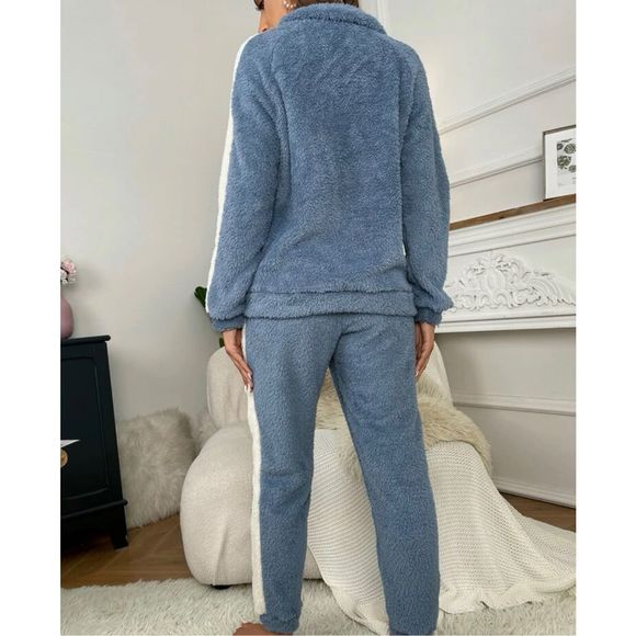 Half zip sweater and matching pants Size L 8/10 - Picture 5 of 5